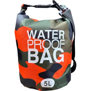 Vodácký pytel Dongguan Brighten Outdoor Co., Ltd. Voděodolný vak camo 5L Barva: Camo oranžová