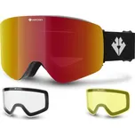 Hatchey Fenix Plus černá REVO červený + žlutý + čirý