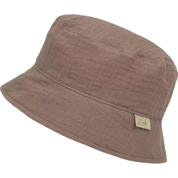 Klobouk ESITO | Klobouk mušelín Brown - hnědá / S