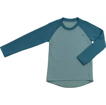 ESITO | Modalové tričko s dlouhým rukávem Turquois - tyrkysová / 128