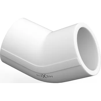 Vodovodní potrubí Mexen PPR koleno 45° svařované pro trubky PPR 40 x 40, PN20 - W97337-4040-00 PP-R Tvarovky