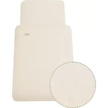 Povlečení ESITO | Luxusní dětské mušelínové povlečení Cream - smetanová / 100 x 135, 60 x 40 cm