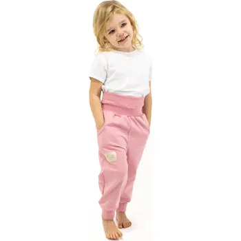 ESITO | Rostoucí tepláky Mono Pink - růžová / 98