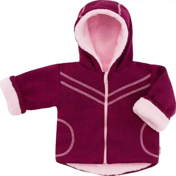 Dívčí bunda ESITO | Dětská zimní bunda Oliver vel. 56 - fuchsiová / 56