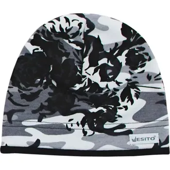 Čepice ESITO | Dětská čepice Maskáč růže - maskáč růže / 36