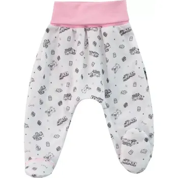 ESITO | Polodupačky bavlna Toys vel. 56 až 68 - růžová / 56