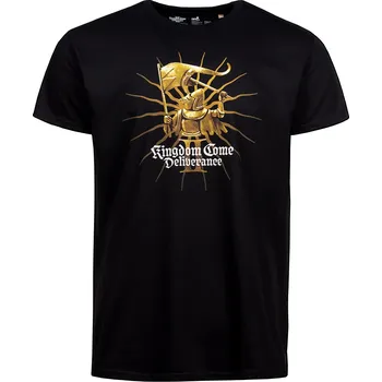 Pánské tričko Gaya Entertainment Kingdom Come: Deliverance II unisex tričko černé