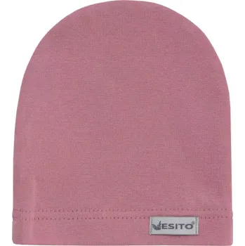 Kojenecká čepice ESITO | Kojenecká čepice saporka Myšky - růžová / 68