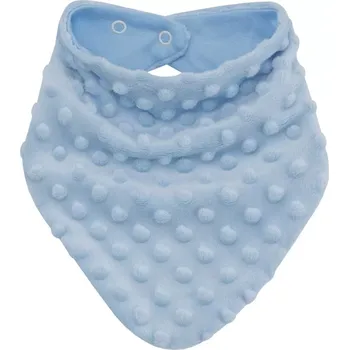 Kojenecké oblečení ESITO | Šátek na krk Minky podšitý bavlnou Blue - modrá / 0 - 5 let