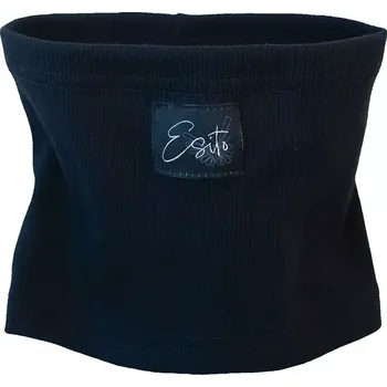 Kojenecká čepice ESITO | Nákrčník žebro mimi Color Black - černá / 36