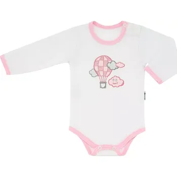 Kojenecký body ESITO | Bodyčko Létací balón vel. 50 - 68 - růžová / 62