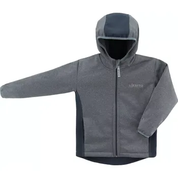 Kojenecká bunda ESITO | Dětská jarní softshellová bunda DUO Grey - šedá / 104