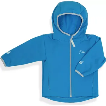 Kojenecká bunda ESITO | Dětská softshellová bunda Turquoise - tyrkysová / 80