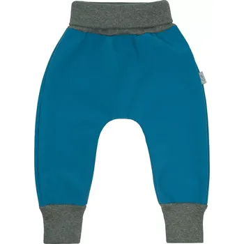 Chlapecké kalhoty ESITO | Dětské softshellové kalhoty Turquoise - tyrkysová / 74