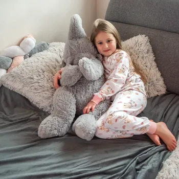 Dívčí pyžamo ESITO | Dětské BIO pyžamo KOALA vel. 116 - 122 - bílá / 122