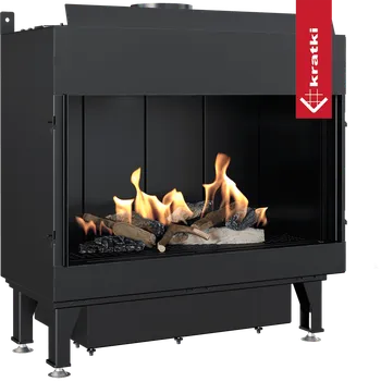Krbová vložka Kratki Plynový krb LEO 70 na zemní plyn ∅ 100/150 7,3 kW