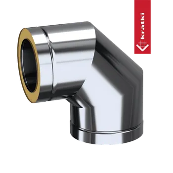 Kouřovod Kratki ADAM DW koleno fi 150