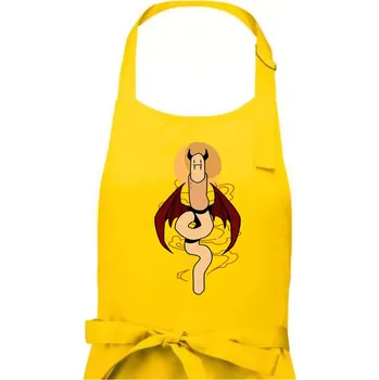 Kuchyňská zástěra Žížala upír (Alexis Citrine) - Pánská zástěra na vaření - Univerzální velikost ( Žlutá )