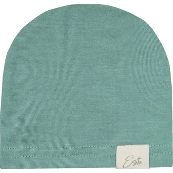 Kojenecké oblečení ESITO | Kojenecká čepice saporka modal Green beryl - zelená / 68