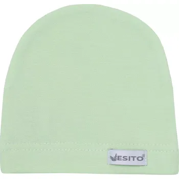 Kojenecké oblečení ESITO | Kojenecká čepice saporka - zelená / 68