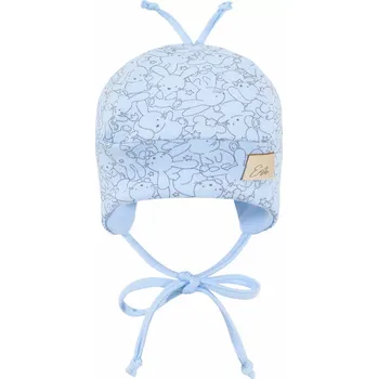 Kojenecká čepice ESITO | Čepice pro miminko Mimi Zája Soft blue - modrá / 34