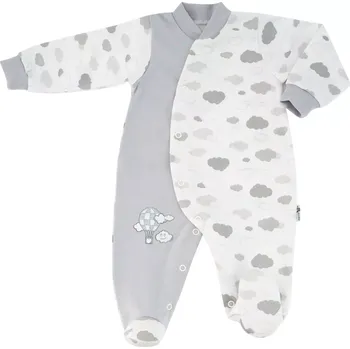 Kojenecký overall ESITO | Kojenecký overal Mráček - šedá / 68