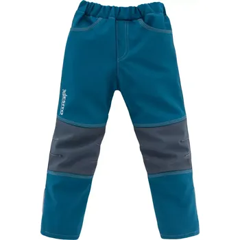 Chlapecké kraťasy ESITO | Dětské softshellové kalhoty DUO Petrol - petrolejová / 80