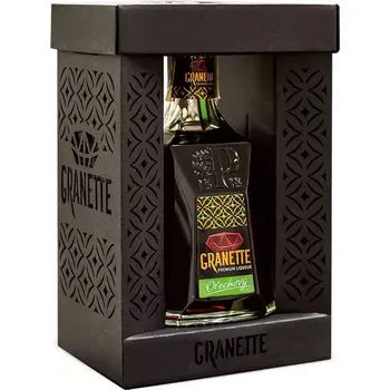 Likér Granette Premium Liqueur Ořechový 25% 0,7l dárkové balení