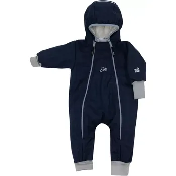 Kojenecká kombinéza ESITO | Rostoucí zimní softshellová kombinéza Lamb Navy Blue - modrá / 62 - 68