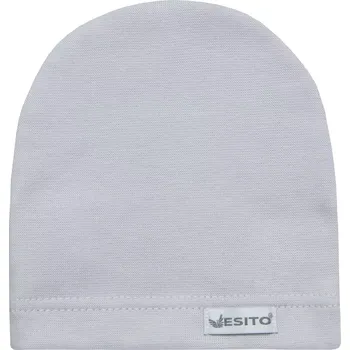 Kojenecké oblečení ESITO | Kojenecká čepice saporka Teddy bears vel. 56 - 68 - šedá / 56