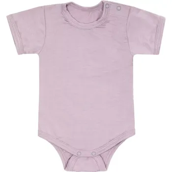 Kojenecký body ESITO | Rostoucí bodyčko pro miminka modal KR Pink boreal - růžová / 86 - 92