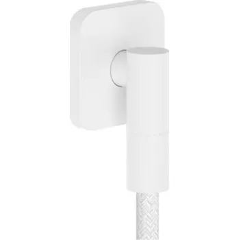Hansgrohe FixFit Fine Q - Nástěnné kolínko, matná bílá 28884700