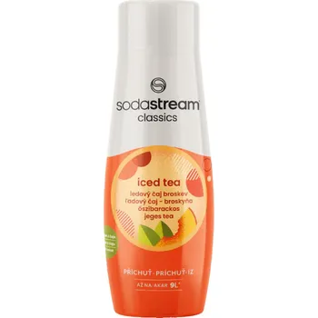 Výrobník sody Sodasteam Ledový čaj broskev 440ml