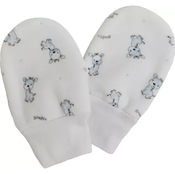 Rukavice ESITO | Rukavice plyš žirafa - žirafa modrá / 62