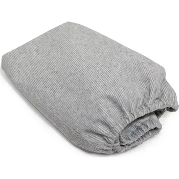 ESITO | Nepropustné prostěradlo do kočárku froté Warm grey 41 x 87 cm - šedá / 41 x 87 cm