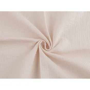 Mušelín / dvojitá gázovina METRÁŽ - 14 (38) slonová kost