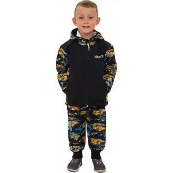 Kojenecká bunda ESITO | Dětská softshellová bunda Závoďáci vel. 86 - 110 - černá / 110