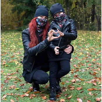 Nákrčník ESITO | Multifunkční nákrčník Katya - černá / 1