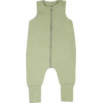 Zavinovačka ESITO | Spací pytel s nohavicemi LEHKÝ Bambus Green Bonsai - olivová / 3 - 5 let