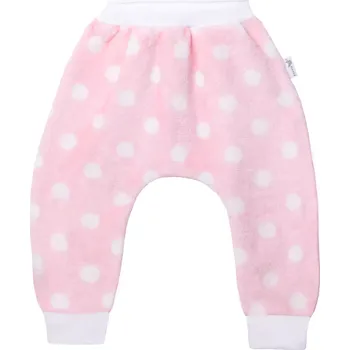 Chlapecké kraťasy ESITO | Dětské tepláky Magna puntík vel. 56 až 68 - puntík růžová / 56