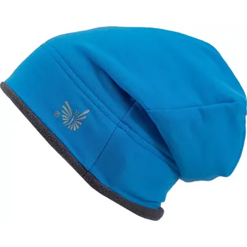 Pokrývka hlavy ESITO | Zimní čepice spadená Modrá - modrá / 48