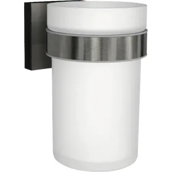 Držák na kartáček Kelímek na zubní kartáčky REIKA SAGA gun metal