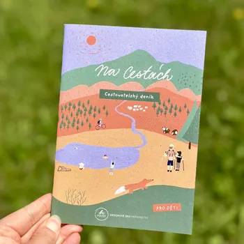 Blok Be Nice EKO Cestovatelský deník pro děti
