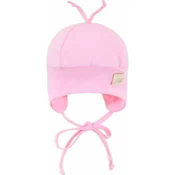 Kojenecká čepice ESITO | Čepice pro miminko Mimi Růženka - růžová / 32