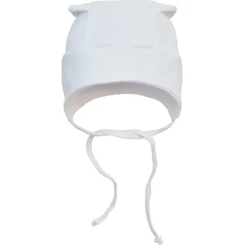 Kojenecké oblečení ESITO | Kojenecká čepice s oušky - zelená / XS