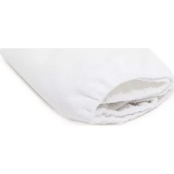 ESITO | Nepropustné prostěradlo do kočárku froté White 41 x 87 cm - bílá / 41 x 87 cm