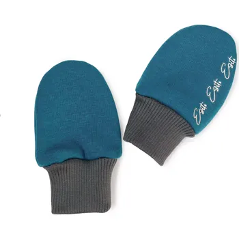 Rukavice ESITO | Dětské rukavice zateplené Warmkeeper Petrol - petrolejová / 74