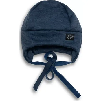 Kojenecká čepice ESITO | Čepice pro miminko Warmkeeper ZOE Paris blue - modrá / 34