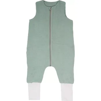 Zavinovačka ESITO | Mušelínový spací pytel s nohavicemi Olive - olivová / 3 - 5 let