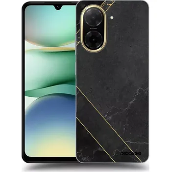Pouzdro na mobilní telefon Picasee silikonový černý obal pro Xiaomi Redmi A5 - Black tile
